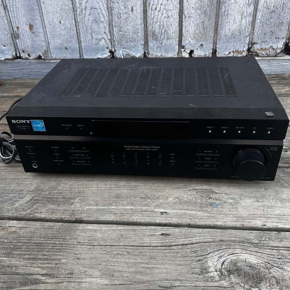 Sony STR-DE197 FM Stereo FM-AM Receiver Audio/Video Control Center